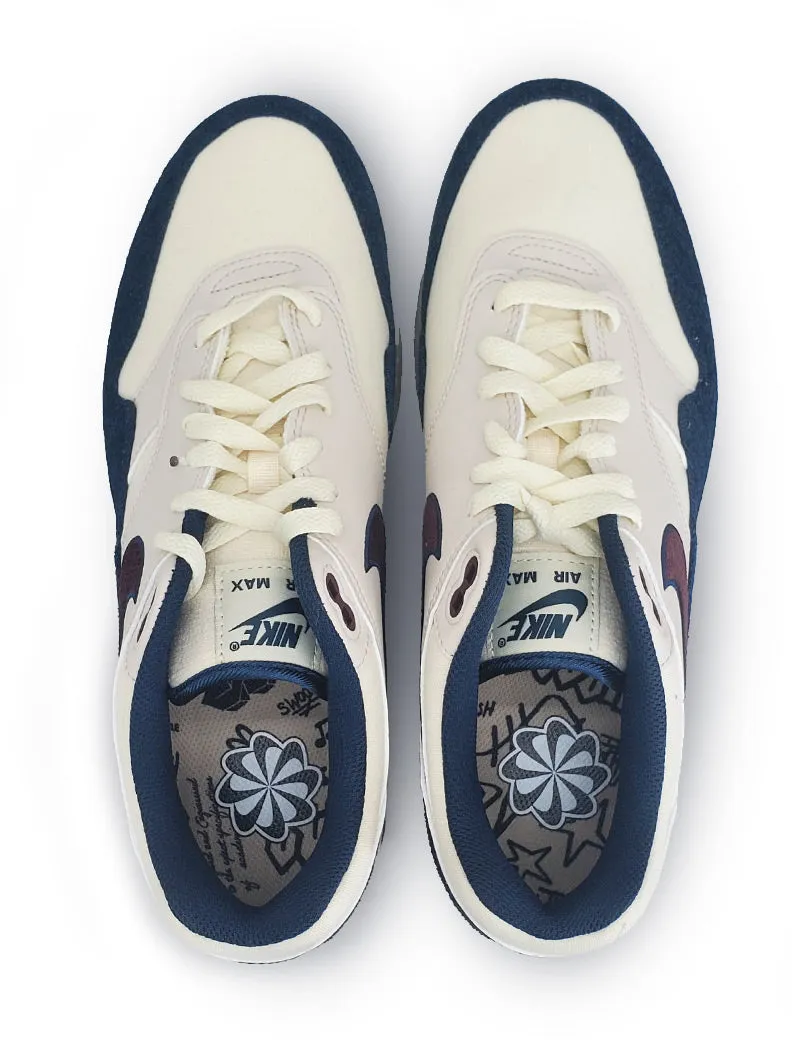 Air Max 1 "Coconut Milk Burgundy Crush"