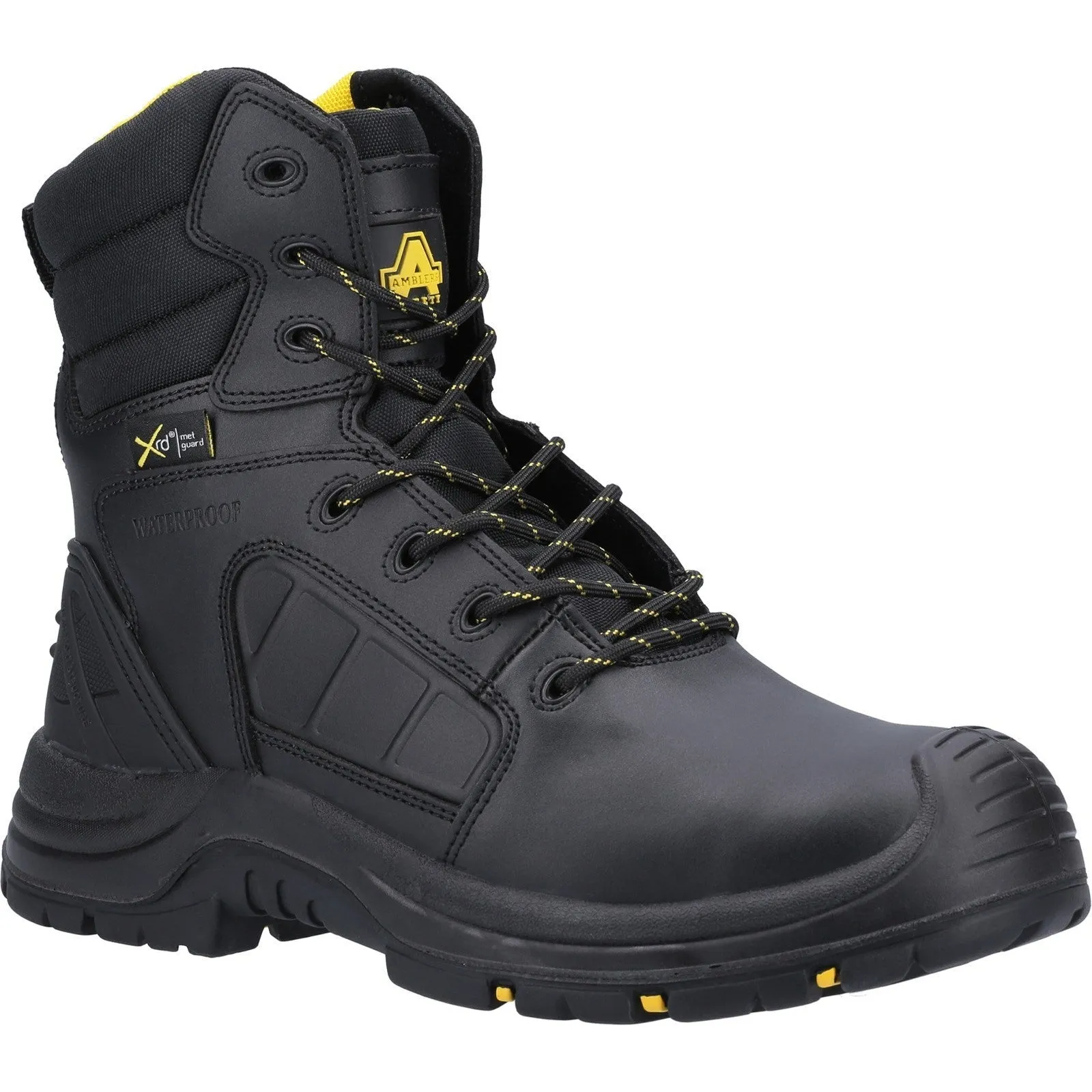 Amblers AS350C Berwyn S3 Hi-Leg Waterproof Metatarsal Safety Boot, Metal Free