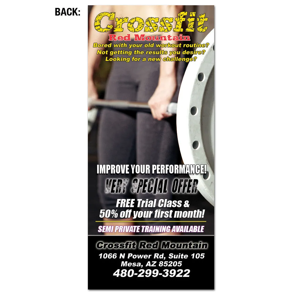 Crossfit Rack Card 02
