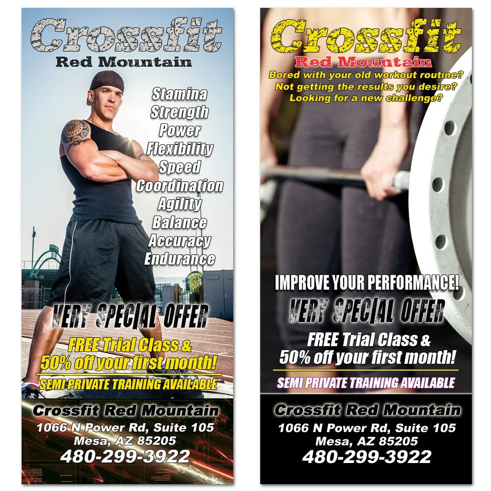 Crossfit Rack Card 02