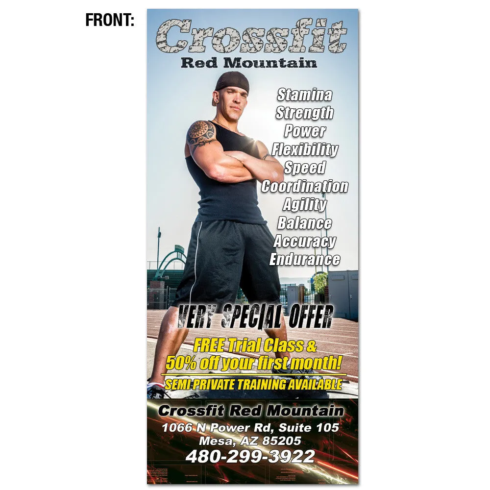 Crossfit Rack Card 02