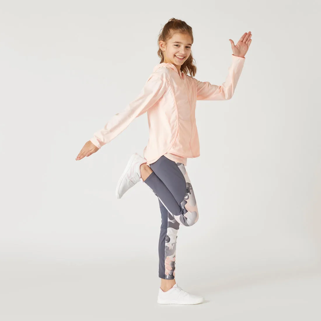 Girls' Breathable Synthetic Leggings