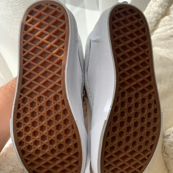 Girls White‎ Vans Sneakers Size 3