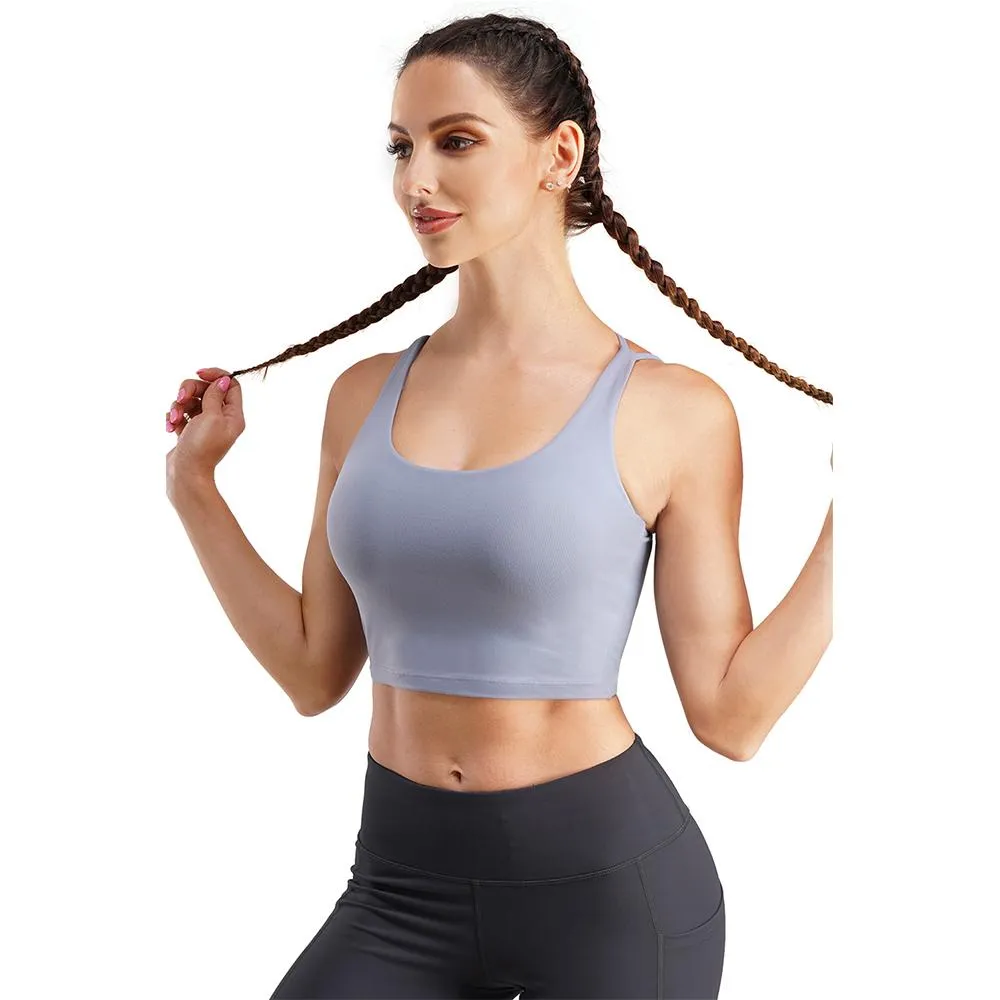 Junlan Strappy Wirefree Padded Sport Bra