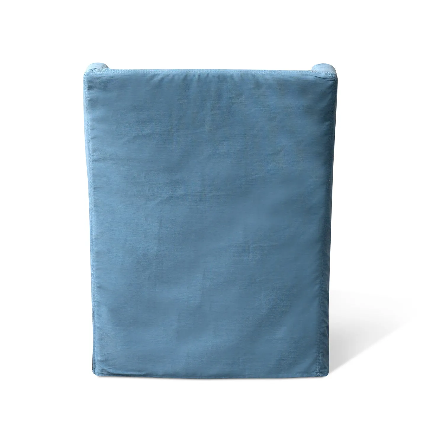 Lotus Outdoor Swivel Chair in Davenport Blue