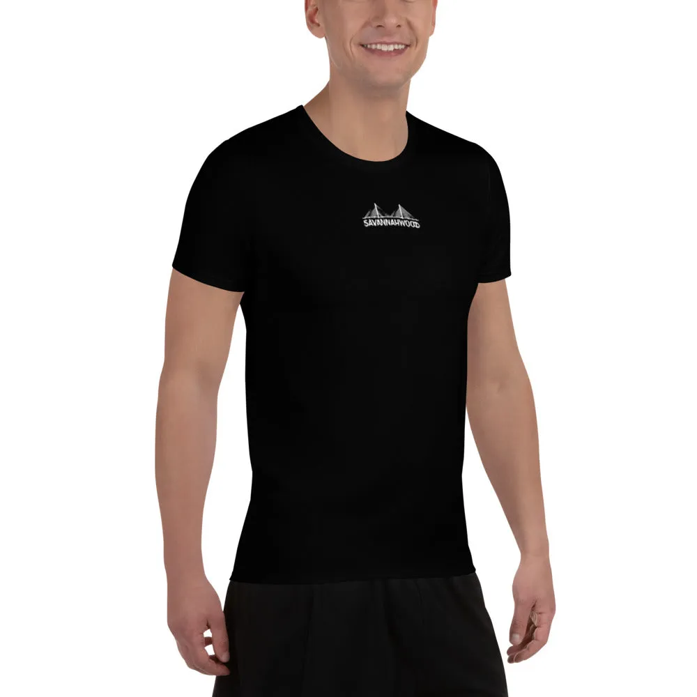 Men's Athletic T-shirt Black