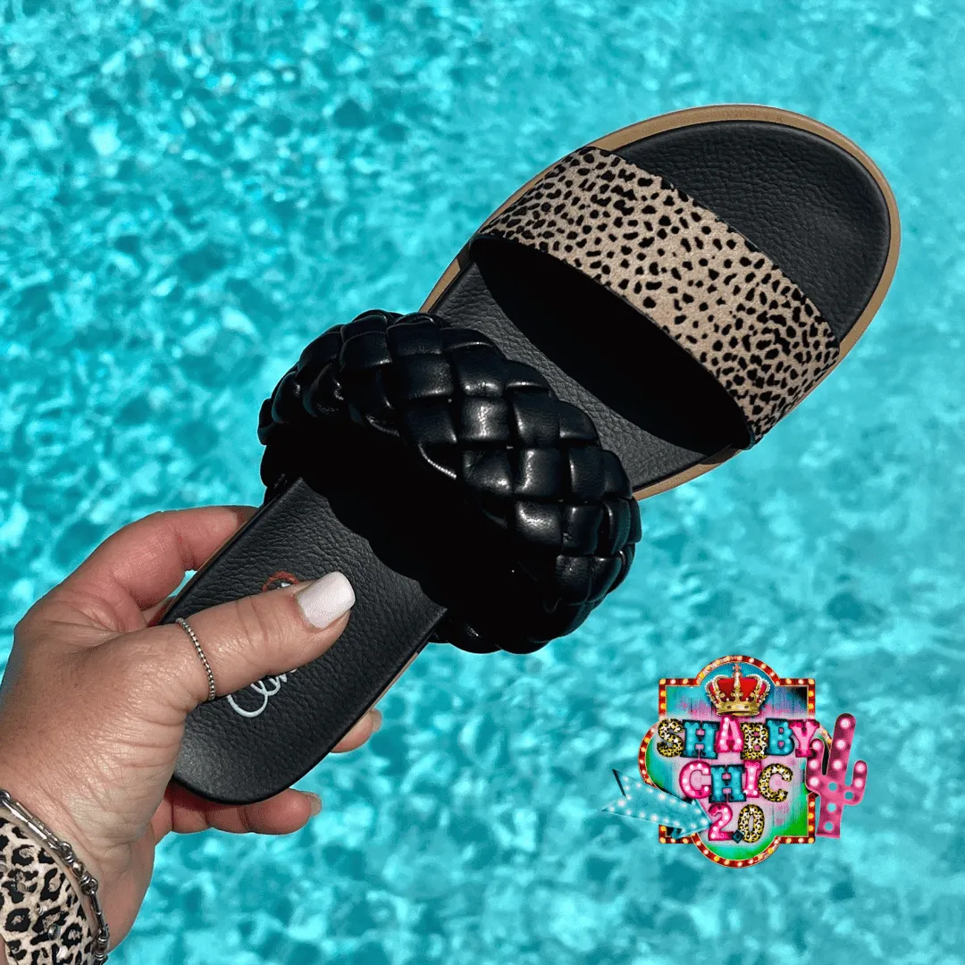 MIA Amore Cheetah Sandals