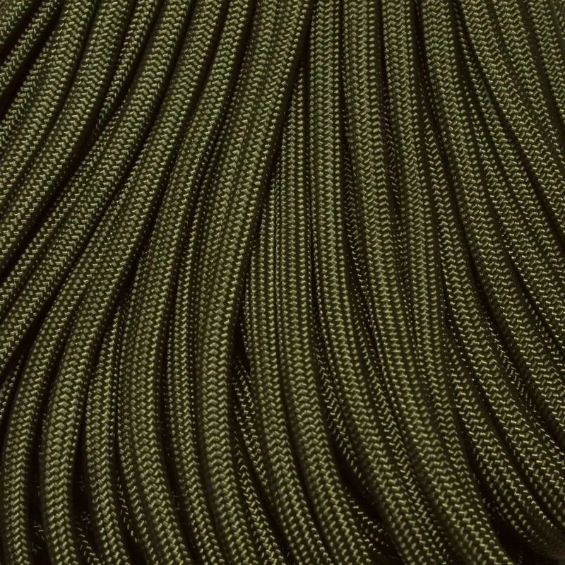 OD Green Boot Laces *Guaranteed for Life* 3mm Paracord Steel Tip Shoelaces