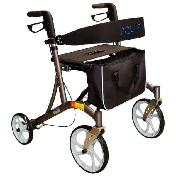 PQUIP Euro Xfold Outdoor Walker 10" Wheels