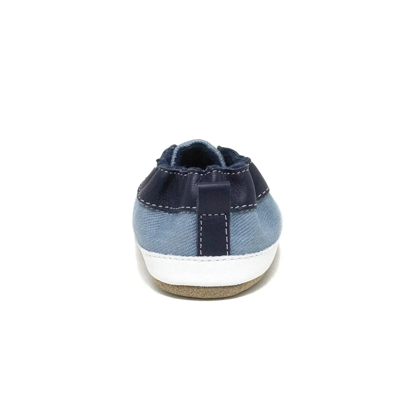 Robeez Soft Soles - Stylish Steve Blue Chambray