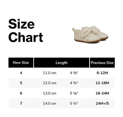 Stonz Cruiser Natural Baby Shoe - Steel