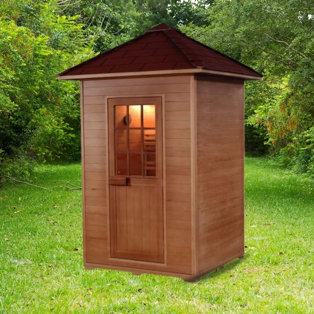 SunRay Eagle 2-Person Outdoor Traditional Sauna HL200D1