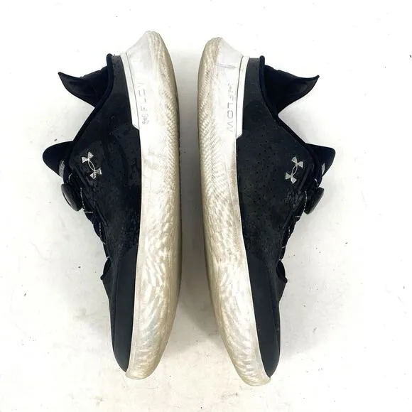 Under Armour Flow Slip Speed BOA Sneakers Black Mens Size 12