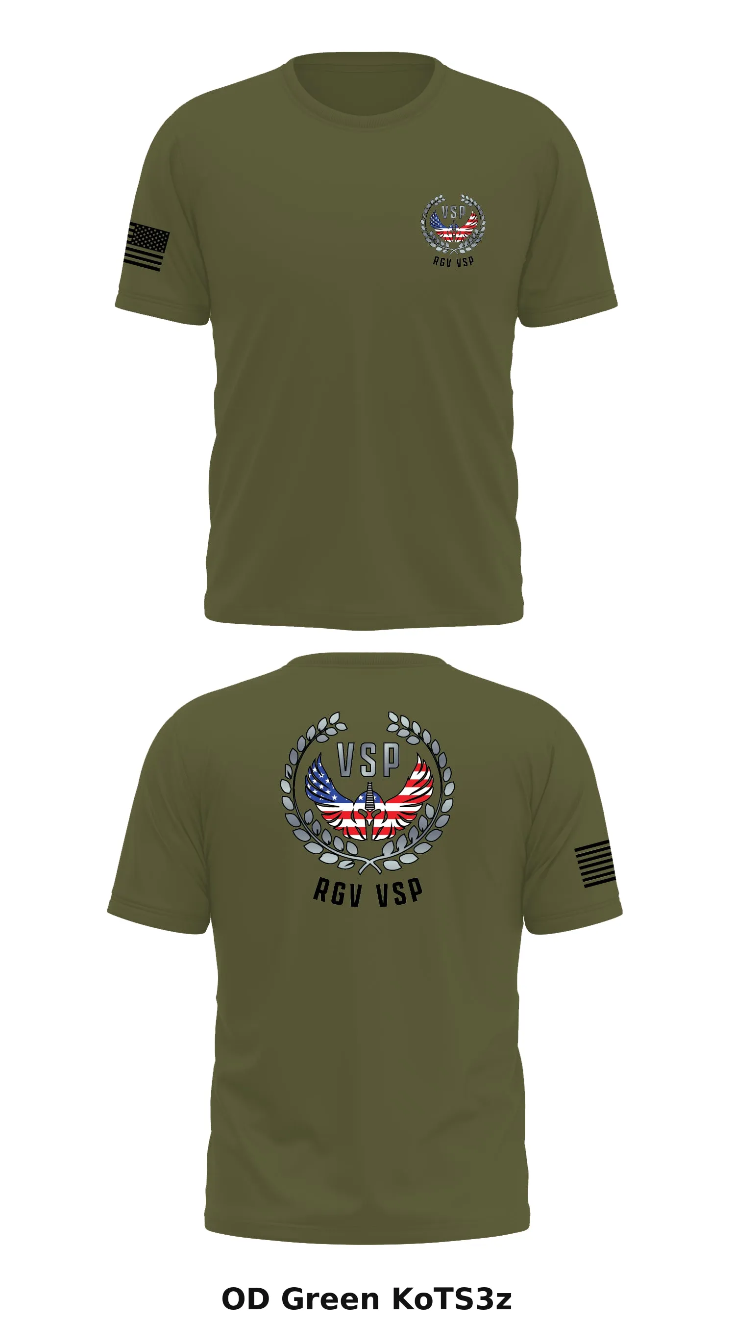 USBP Store 1 Core Men's SS Performance Tee - KoTS3z